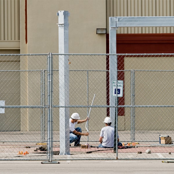 how much time can i rent the temporary fence for my construction site or event in Juliette